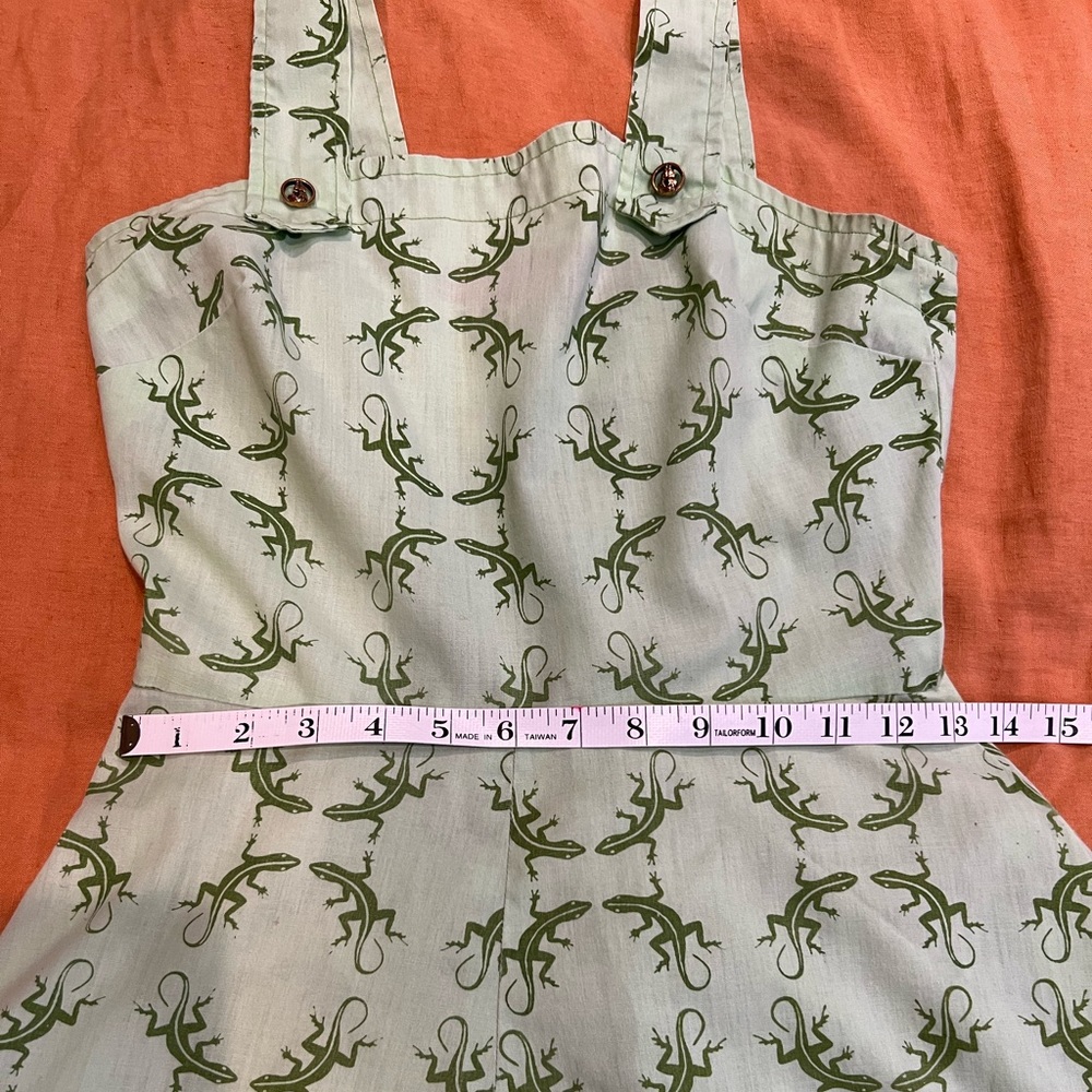 Vintage Lizard Party Dress - Picture 8 of 10